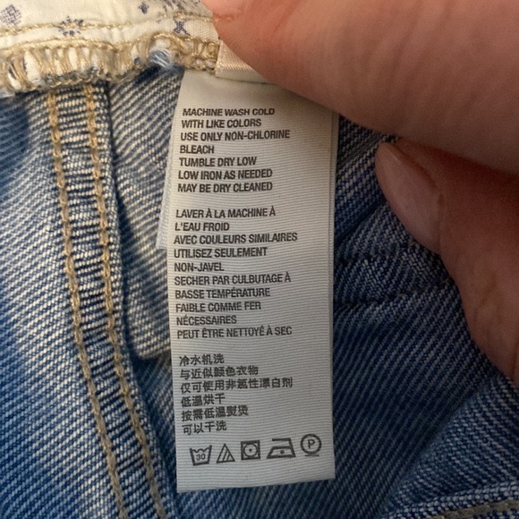 We The Free Wide by Free People Leg Denim Paisley Overalls - Picture 7 of 11